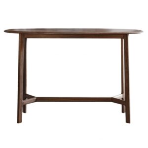Madrid Wooden Console Table In Walnut